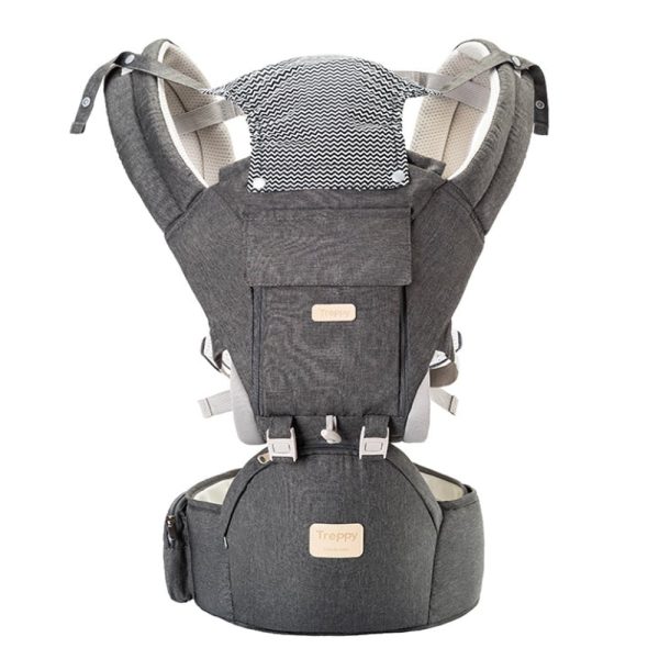 Treppy 5 in 1 Ergonomic Breathable Baby Carrier_0