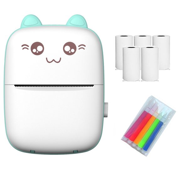 Mini Thermal Pocket Printer with Android & IOS App for Kids - USB Rechargeable_5