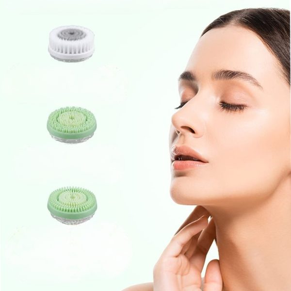 3 in 1 Waterproof Exfoliating Facial Cleansing Brush - Battery Powered_1