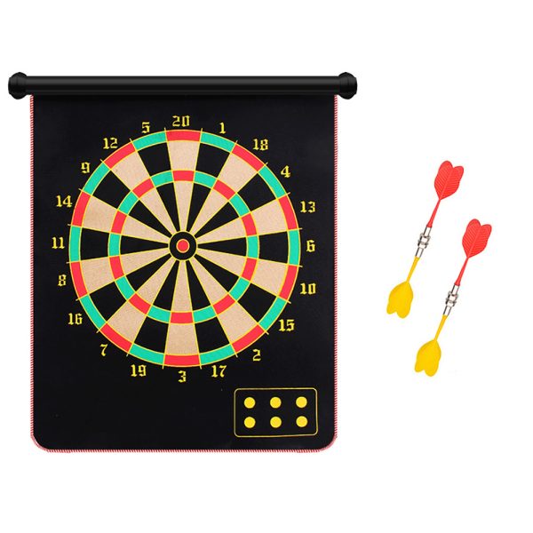 Double Sided Magnetic Dart Board Indoor Outdoor Games for Kids and Adults_8