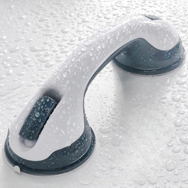 Shower Handle 12Inch Grab Bars for Bathroom with Strong Suction Cup for Elderly/Seniors Handicap and Kids_5