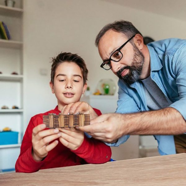 Wooden Puzzle Box with Secret Hidden Compartment for Adults_4