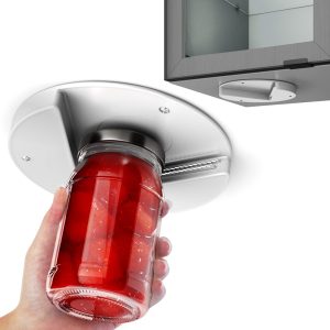 Multi-function Single Hand Under Cabinet Jar Opener Essential Kitchen Gadget_0