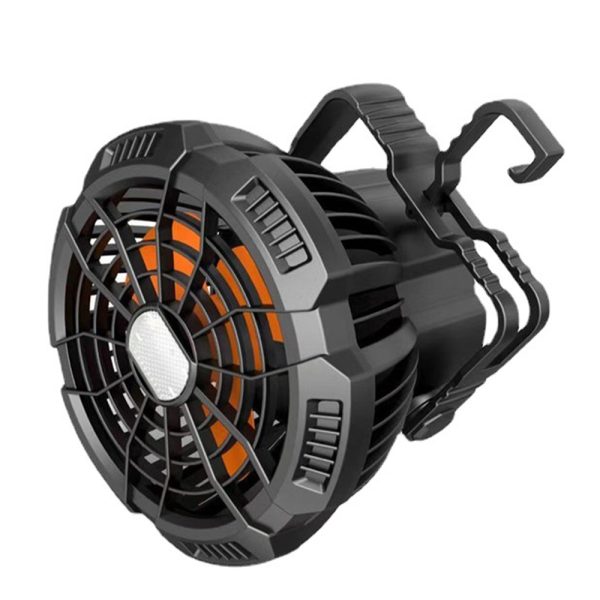 Portable Remote Control Camping Fan with Light - USB Rechargeable_2