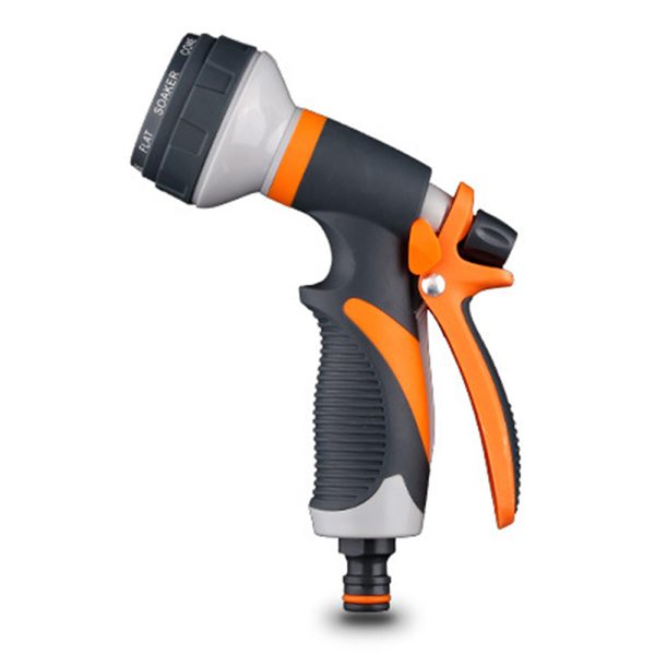 Heavy Duty Water Spray Gun with 8 Adjustable Watering Patterns_1