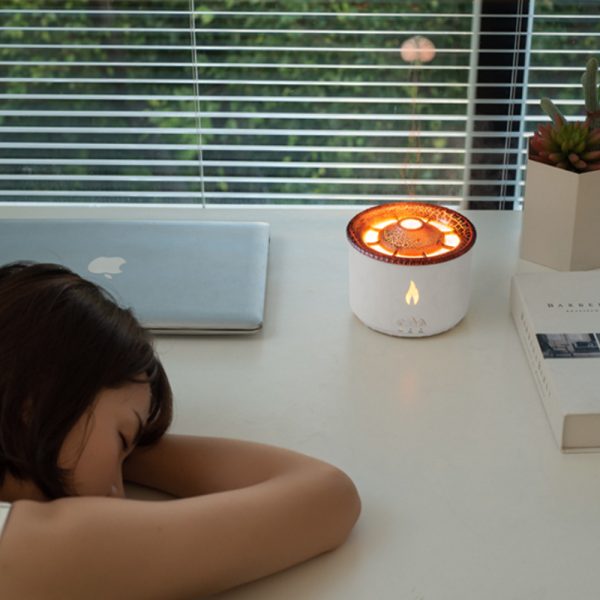 Volcanic Flame Designed Portable Aroma Diffuser-USB Plugged-in_8