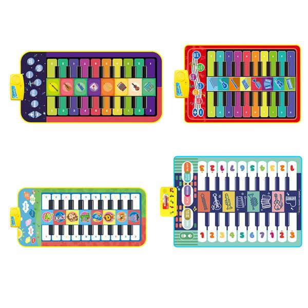 Battery Operated Multifunctional Piano Play Mat for Children_1