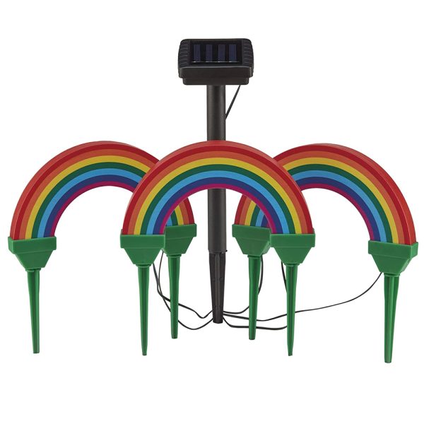 Outdoor Garden Rainbow Decorative Lights-Solar Powered_0