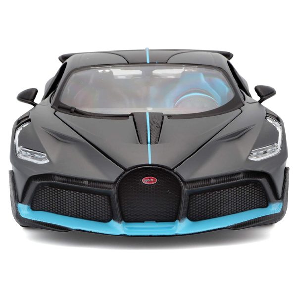 1.32 Bugatti Divo Zinc Alloy Pull Back Car Diecast Electronic Car with Light and Music - Battery Powered_6