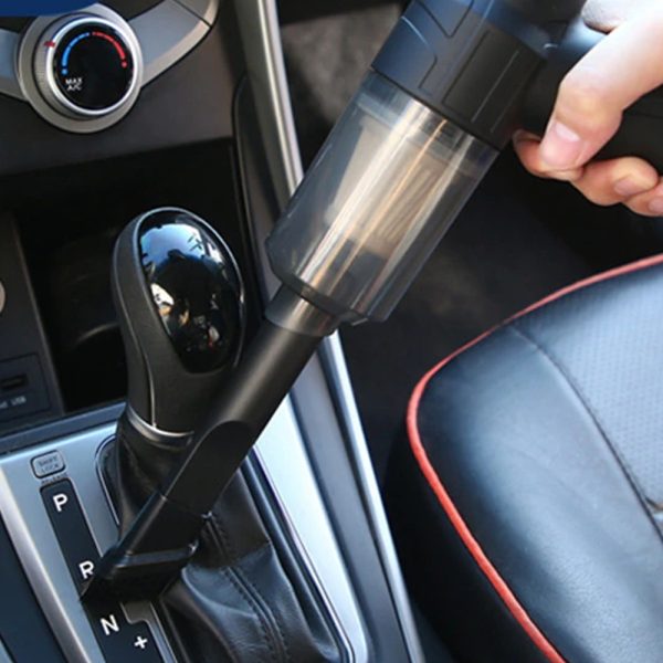 Portable Handheld Car Vacuum Cleaner-USB Rechargeable_3