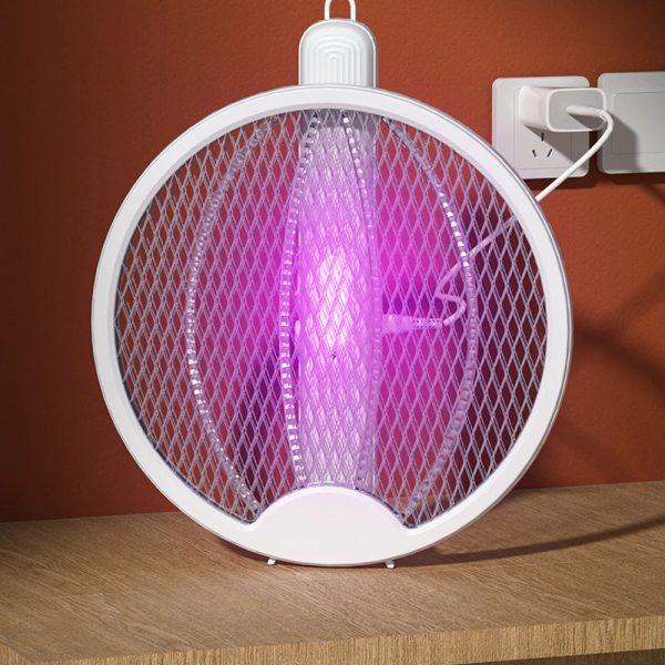 Foldable Electric UV Light Mosquito Swatter-USB Rechargeable_8