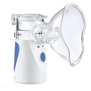 Portable Handheld Nebulizer Machine with two modes - USB Rechargeable and Battery Powered_0