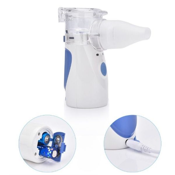 Portable Handheld Nebulizer Machine with two modes - USB Rechargeable and Battery Powered_5