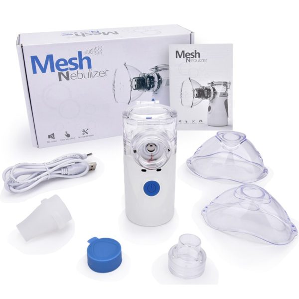 Portable Handheld Nebulizer Machine with two modes - USB Rechargeable and Battery Powered_6