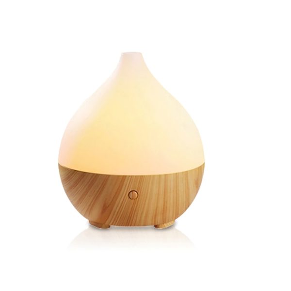 USB Interface Wood Grain Indoor Essential Oil Diffuser_0