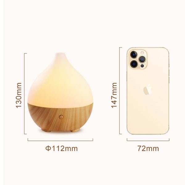 USB Interface Wood Grain Indoor Essential Oil Diffuser_9