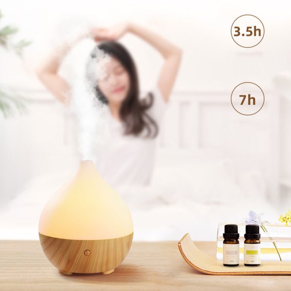 USB Interface Wood Grain Indoor Essential Oil Diffuser_6