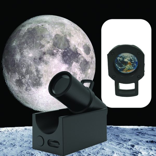USB Charging Atmosphere Earth and Moon Projection Light_3