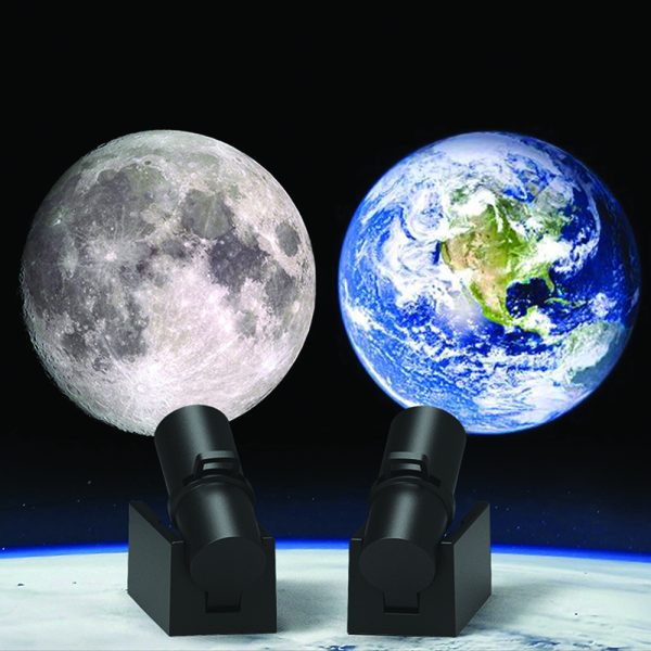 USB Charging Atmosphere Earth and Moon Projection Light_4