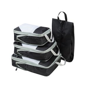 Pack of 4 Expanding Compression Travel Cube Organizers_0