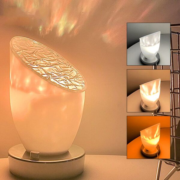 Rotating Water Ripple Creative Room Night Light-USB Plugged-in_5