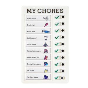 Detachable and Reusable Chore Chart and Memo Board_0