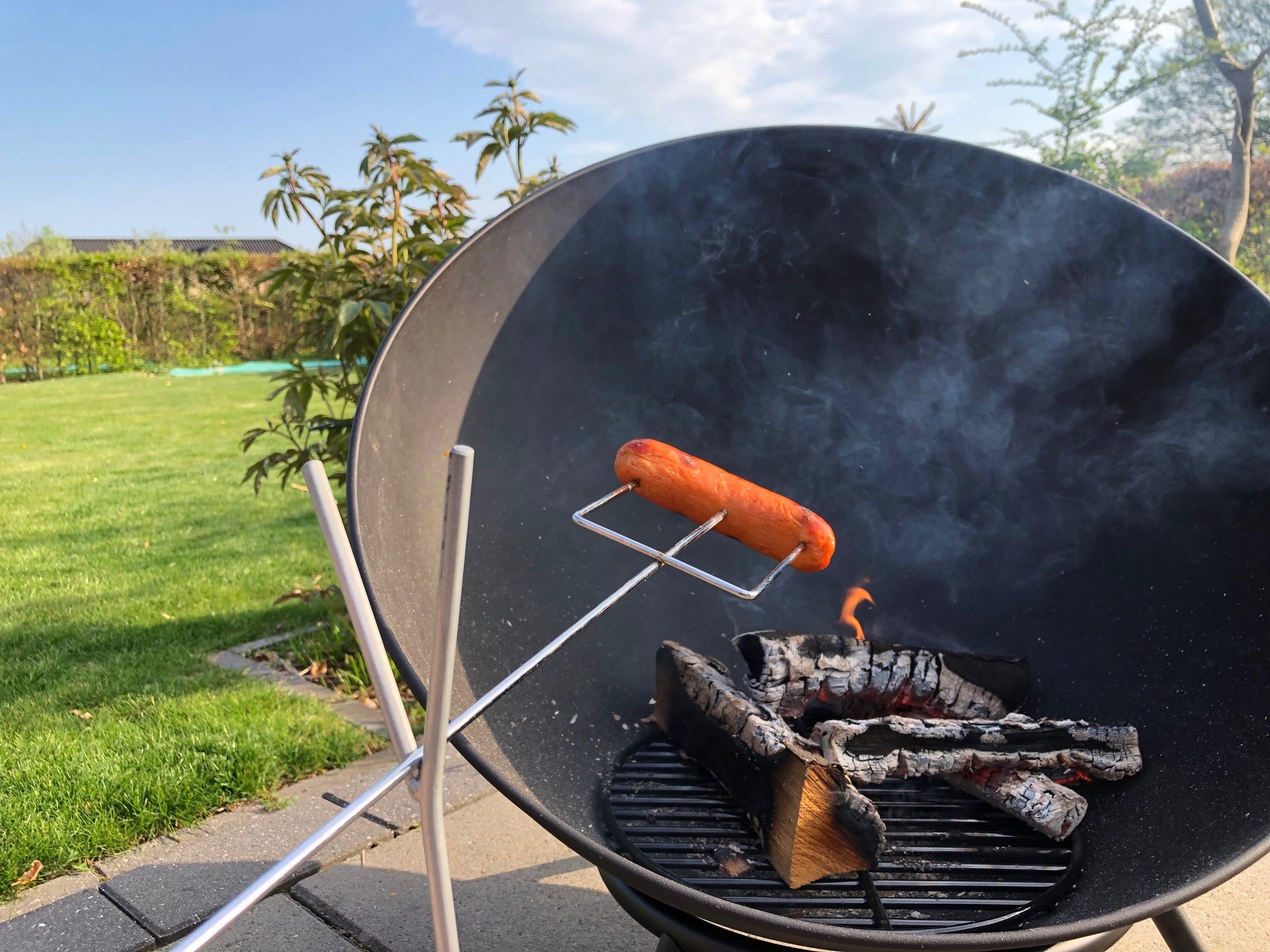 Y-Stav til bål og grill