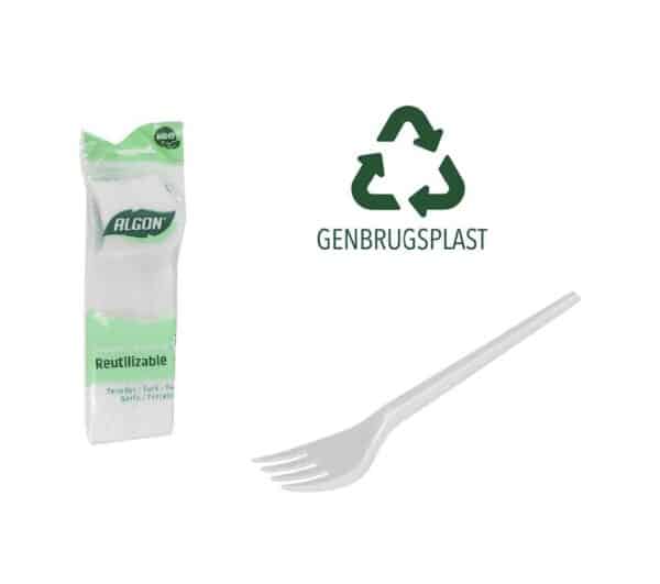 Engangsgafler i Plast - 25 stk