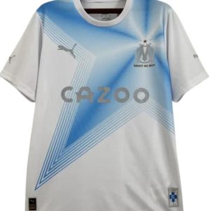 Marseille 4th Celebration Man White Jersey 23/24