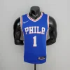 James Harden Philadelphia 76ers 75th Anniversary Swingman Jersey Blue