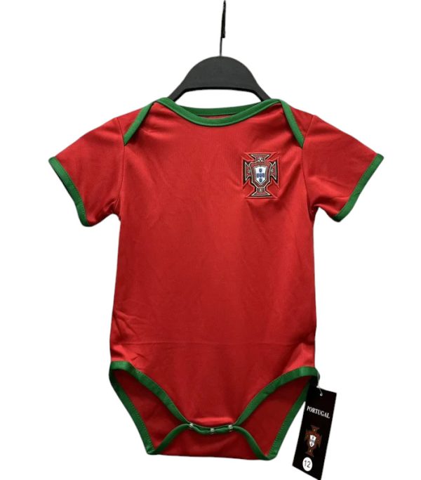 Portugal Euro 2024 Home Baby Jersey