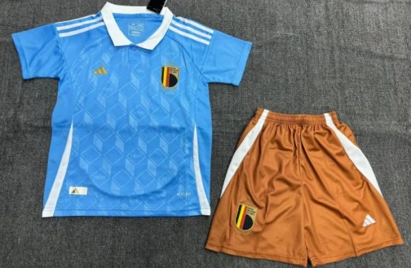 Belgium Euro 2024 Away Kids Suit