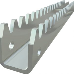 stalen tandbaan H=22 m/m verkrijgbaar in diverse lengte maten
