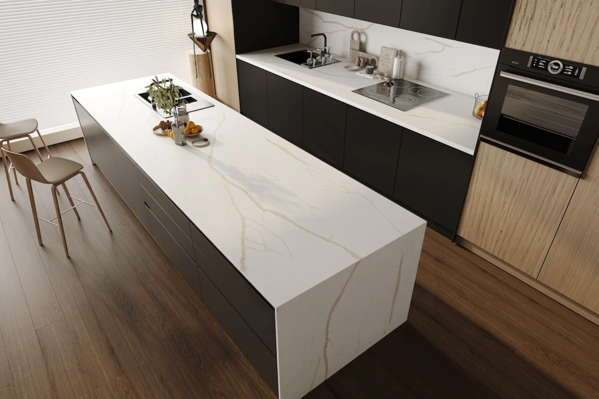 Porcelain countertop