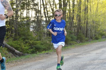 Det første mailøpet i flott sommervær