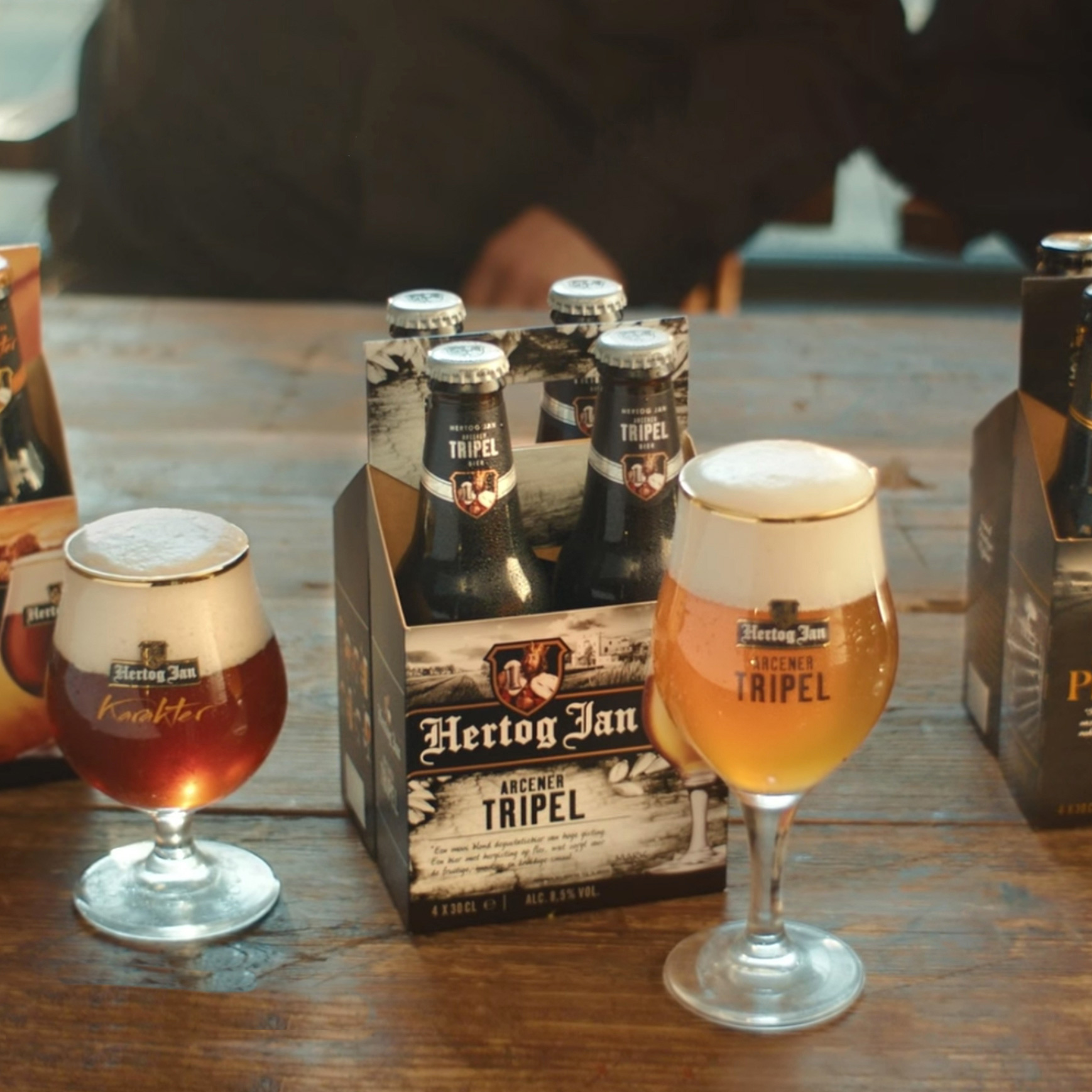 box mockup verpackung hertog jan spezialität bier niederlande