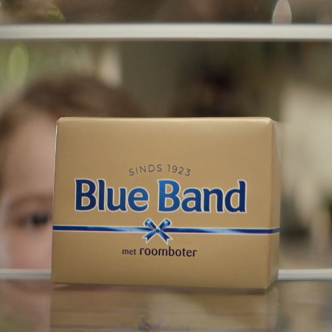 wrap mockup dummy packaging blue band buttercream