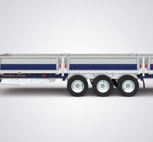 Trailersläp Trippel Axel