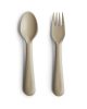 Mushie Fork & Spoon - Vanilla