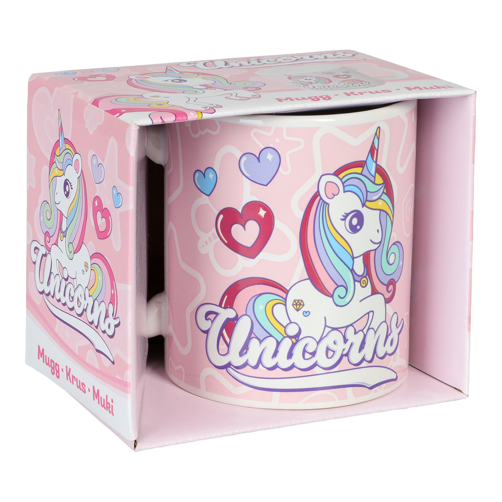 Unicorns Mugg 330 ML paket