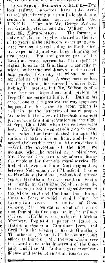 From The Grantham Journal of 8th June 1929 From The British Newspaper Archive Image © THE BRITISH LIBRARY BOARD. ALL RIGHTS RESERVED.