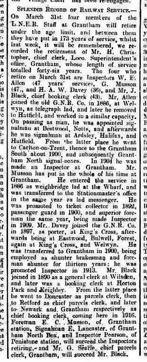 The Grantham Journal 25th March 1933, page 9 From The British Newspaper Archive Image © THE BRITISH LIBRARY BOARD. ALL RIGHTS RESERVED.