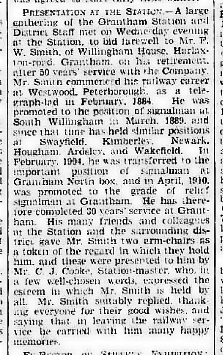 From The Grantham Journal of 31st March 1934 From The British Newspaper Archive Image © THE BRITISH LIBRARY BOARD. ALL RIGHTS RESERVED.