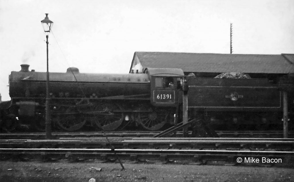 Class B1 No. 61391 stands at the Western Platform. Photograph by Mike Bacon.