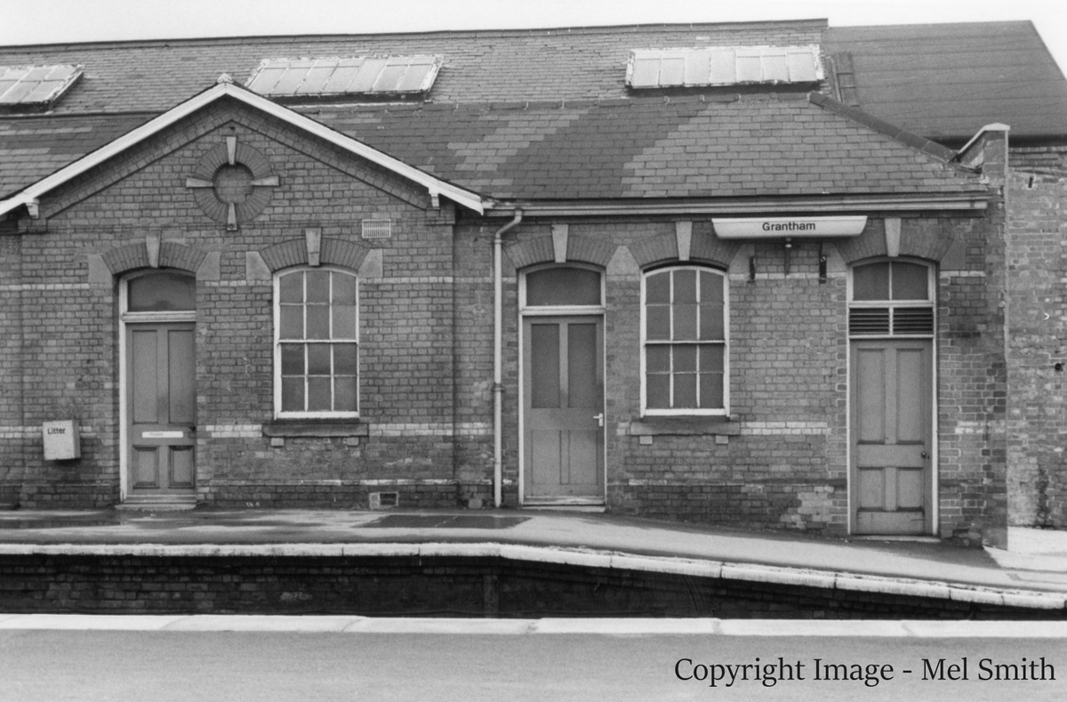 At last we reach the south end of Platform 1 and the site of the former Telegraph Office. Copyright Image - Mel Smith 