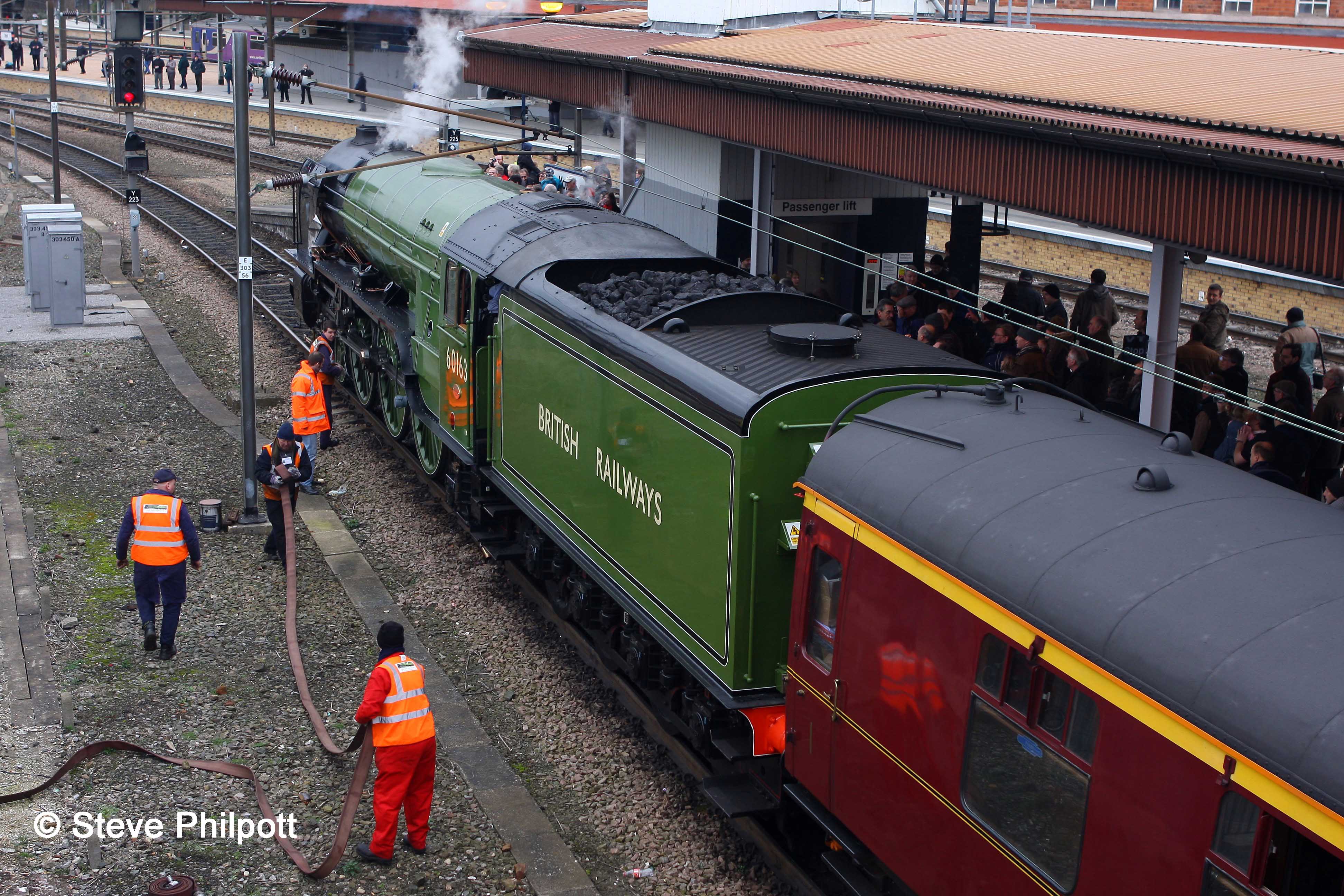 The second water stop at York.