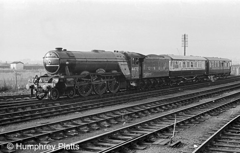 No. 4472’s Flying Visit to Grantham, October 1973