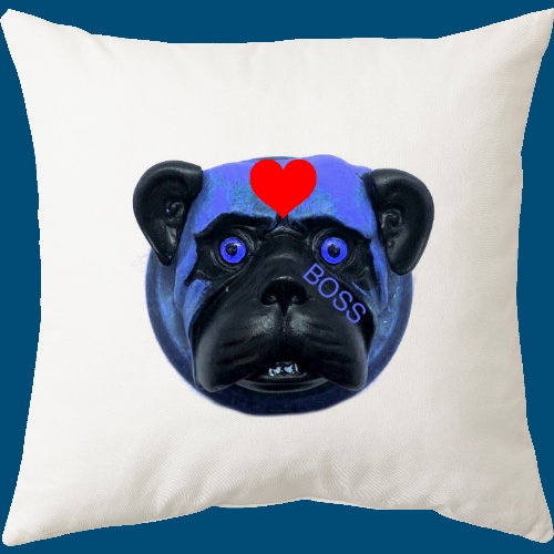 BOSS DOG SQUARE CUSHION