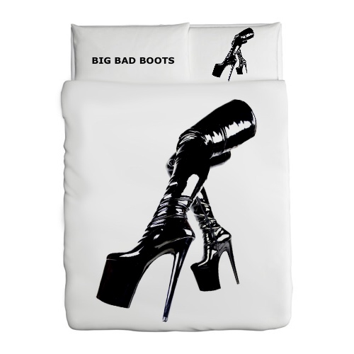 BAD BAD BOOTS BEDDING SET King