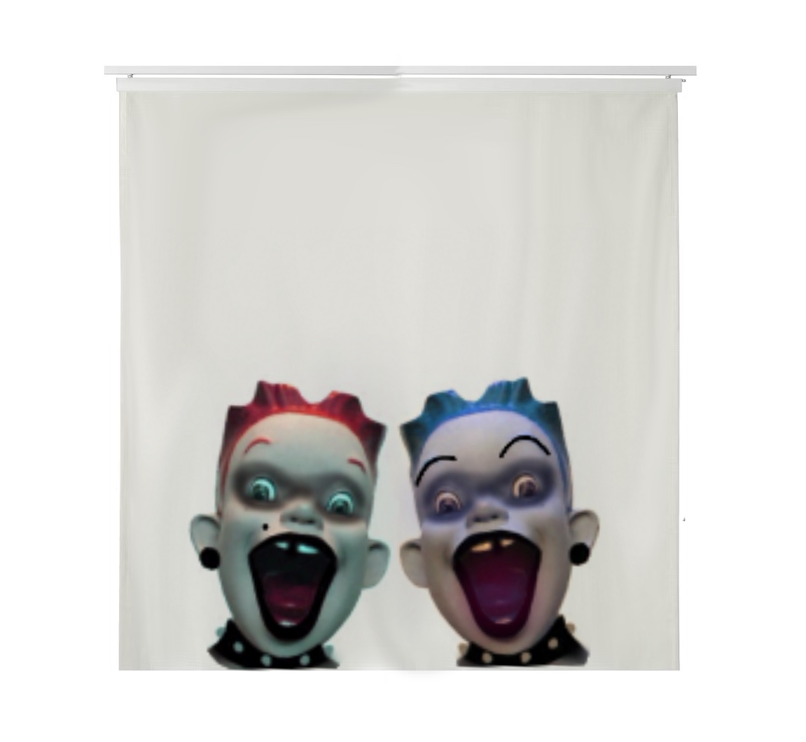 LOCO DUO PORTRAIT CURTAIN W2m x L2m